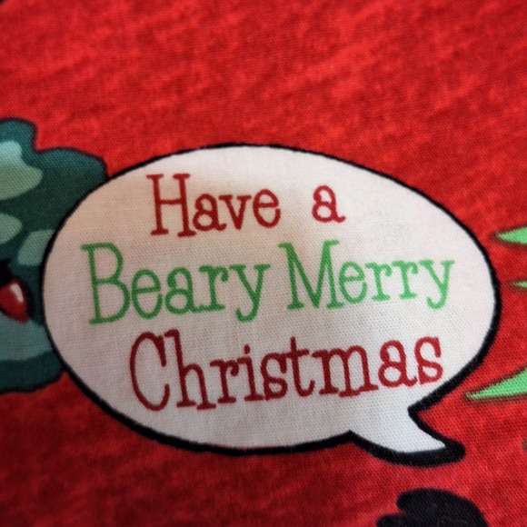 Cherokee Tooniforms Womens Scrub Tops 4XL Christmas Theme Nurse Medical Lot of 2 - Picture 15 of 16